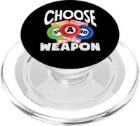 Bingo Player Choose A Weapon Bingo Fun Design PopSockets PopGrip for MagSafe