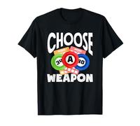 Bingo Player Choose A Weapon Bingo Fun Design T-Shirt