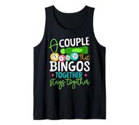 Bingo Player Couple Girlfriend Wedding Marriage A Couple Tank Top
