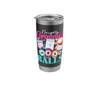 Bingo Player Grandma Naughty Grannies Pull The Balls Stainless Steel Insulated Tumbler