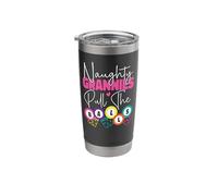 Bingo Player Grandma Naughty Grannies Pull The Balls Stainless Steel Insulated Tumbler