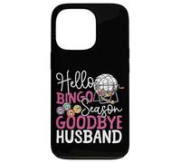 Bingo Player Husband Wife Hello Bingo Season Goodbye Husband Case for iPhone 13 Pro