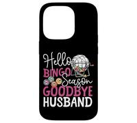 Bingo Player Husband Wife Hello Bingo Season Goodbye Husband Case for iPhone 14 Pro