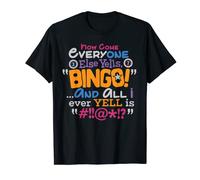 Bingo Player Lover Tshirt Funny Bingo Shirts Men Women T-Shirt