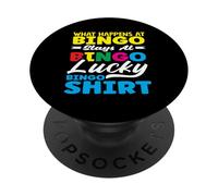Bingo Player Lucky What Happens Stays PopSockets Adhesive PopGrip