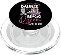 Bingo Player Queen Hand Me My Dauber The Bingo Queen Want's PopSockets PopGrip for MagSafe