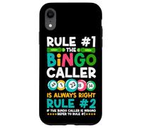 Bingo Player Rule #1 The Bingo Caller Is Always Right Rule Case for iPhone XR