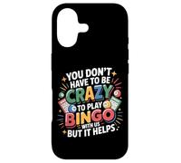Bingo Player You Don’T Have Be Crazy To Play Bingo With Us Case for iPhone 17