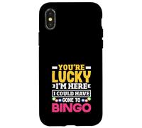 Bingo Player You’re Lucky I’m Here Could Have Gone Case for iPhone X/XS