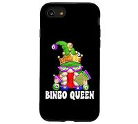 Bingo Queen Graphic For Women Funny Grandma Bingo Gnome Case for iPhone SE (2020) / 7/8