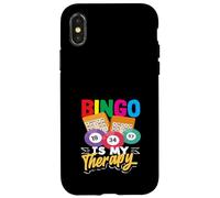 Bingo Therapy Is My Therapy Bingo Fun Case for iPhone X/XS