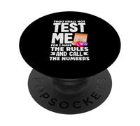 Bingo Thou Shall Not Test Me I Make The Rules PopSockets Adhesive PopGrip