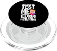 Bingo Thou Shall Not Test Me I Make The Rules PopSockets PopGrip for MagSafe