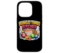 Bingo Time Bitches Funny Night Lover Player Quote Joke Fun Case for iPhone 14 Pro