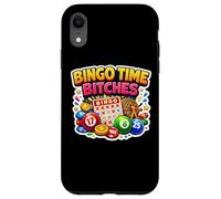 Bingo Time Bitches Funny Night Lover Player Quote Joke Fun Case for iPhone XR