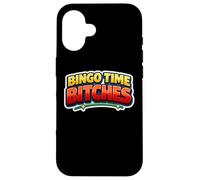 Bingo Time Bitches Funny Night Lover Player Quote Joke Gag Case for iPhone 16