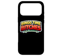 Bingo Time Bitches Funny Night Lover Player Quote Joke Gag Case for iPhone 17 Pro Max