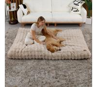 Bingopaw 200Cm Human Dog Bed Plush Dog Crate Bed Fluffy Cozy Kennel Pad For Sleeping & Ease Anxiety