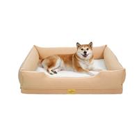 BingoPaw Large Orthopedic Dog Bed Sofa Washable Beige L(94.5x67x19.5cm)