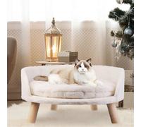 Bingopaw Large Ultra Soft Elevated Dog Cat Sofa Bed,couch Pet 61.5Cm W X 32.8Cm H