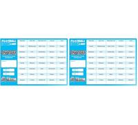 Bingosupermarket Football Fundraising Scratch Cards (40 Team) A5 Size 20 Pack