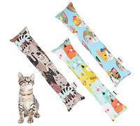 BINGPET 3 Pcs Catnip Toy Cat Kicker Toys, Durable and Bite Resistant Cat Chew Toy, Filled with Natural Catnip, Indoor Kitty Kick Pillow Toy with Cute Printing