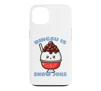 Bingsu Is Snow Joke Funny Pun on Korean Shaved Ice Case for iPhone 13
