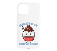 Bingsu Is Snow Joke Funny Pun on Korean Shaved Ice Case for iPhone 15