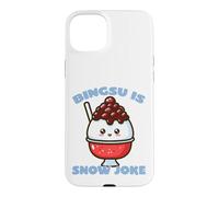 Bingsu Is Snow Joke Funny Pun on Korean Shaved Ice Case for iPhone 15 Plus