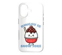Bingsu Is Snow Joke Funny Pun on Korean Shaved Ice Case for iPhone 17