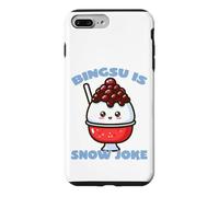 Bingsu Is Snow Joke Funny Pun on Korean Shaved Ice Case for iPhone 7 Plus/8 Plus