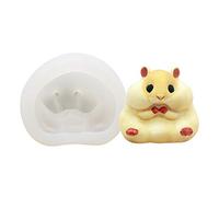 Bingxqiso 1 x Hamster Silicone Mould - Chocolate Baking Mould & Ice Cube Tray