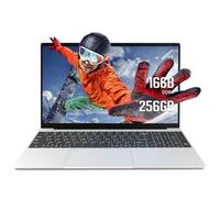 BINHENGLON 15.6 inch Laptops Computer Celeron N95 FHD 16G RAM SSD Large Screen Bluetooth 5.0 Fingerprint Laptop Windows 11 Ultrabook Wi-Fi 2.4GHz/5GHz, USB3.0 (Silver, 16G+256GB SSD)
