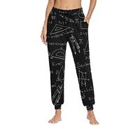 Binienty Fashion Math Formula Cargo Pants Joggers Womens Mens Sprot Pants Trousers Long Pants with Pockets for Math Teacher