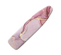 Binienty Pink Marble Ironing Board Cover with Hook and Loop Thick Halloween Table Top Ironing Board Cover Iron Pads for Ironing