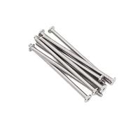 binifiMux 10pcs M6 x 115mm Rivet Countersunk Socket Cap Allen Bolts Rivet Screws Furniture Connecting 304 Stainless Steel