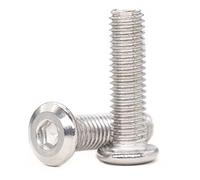 binifiMux 10pcs M8 x 15mm Rivet Countersunk Socket Cap Allen Head Bolts Screws Connecting for Furniture, 304 Stainless Steel