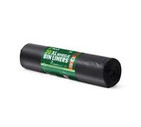 Binit 20 Wheelie Bin Liners 360 Litre, Bin Bags, Refuse Sacks