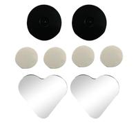 Biniveil Blind Spot Mirror for Car | Adjustable Car Side Mirror Blind Spot | Removable Adjustable Safety Assist Glass Wide Angle Auto Accessories for Trucks Sedans Motorcycles