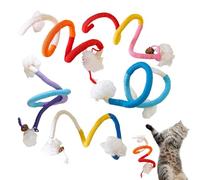 Biniveil Cat Rope Toys for Indoor Cats - Interactive Pet Catnip Rope Toys - Soft Funny Cat Toys, Reusable Kitten Toys for Freshen Breath, Playing, Exercise