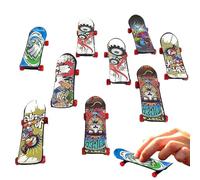 Biniveil Finger Skateboard | Finger Skateboards For Kids | Finger Skateboard Ramps Sets | Skateboard Fingerboards Finger Toys | Skateboard Educational Toys For Creative Fingertips Movement