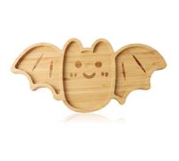 Biniveil Food Serving Platters,Halloween Bat-Shaped Serving Tray for Cheese | Portable Food Storage Plate for Seafood Fruits Meats Appetizers Bread Cracker Snack