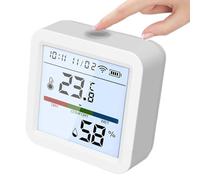 Biniveil Humidity Meter | Smart Humidity Gauge,High Accuracy Wireless Moisture Monitoring Device Portable Remote Display for Air Quality Foodservice Vacation Weather Tracking
