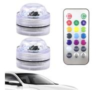 Biniveil Interior Ambient Light - Color LED Lighting for Car Interior & Exterior | Remote Control, Automotive Atmosphere Lights