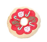 Biniveil Plush Dog Toys - Interactive Sound Dog Plush Toy | Gingerbread Man Antlers Squeaky Pet Toy, Plush Sound Electronic Dog Toy for Indoor Puppies Senior Pups