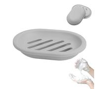 Biniveil Soap Bar Holder for Shower | Double Layer Travel Bar Soap Holder - Soap Holder, Slotted Detachable Soap Saver Case for Camping, Gym