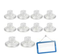 Biniveil Suction Pads - High Grip Suction Cups Caravan Limpets - Strong Adhesive Clear Van Side Fix Pads Kit Sucker Pad for RV Van Side Canopy Awning Fixing