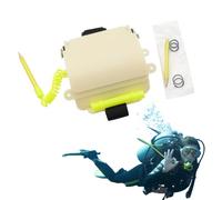 Biniveil Underwater Writing Board, Diving Wrist Writing Board Glowing In The Dark, Underwater Wordpad With Pencil for Freedivers Teens Divers Women Snorkelers