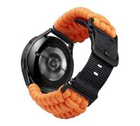 BINLUN Braided Paracord Watch Strap 18mm 20mm 22mm Quick Release Military Nylon Smart Watch Bands Replacement Compatible with Samsung Galaxy/Compatible with Garmin/Fit for Amazfit for Men Women