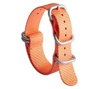 BINLUN Nylon Watch Strap Thick G10 Premium Ballistic Multicolor Bands for Men Women 18mm 19mm 20mm 21mm 22mm 23mm 24mm with Military Heavy Duty 5 Rings Silver/Black Stainless Steel Buckle